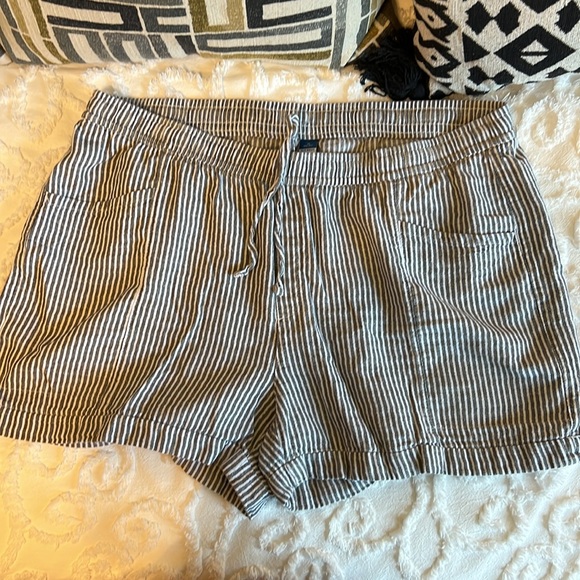 Old Navy Pants - Old Navy XL High-Rise Striped Shorts